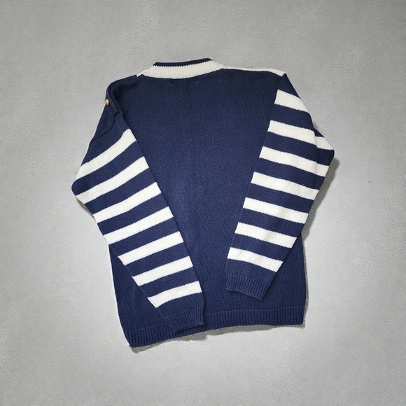 Nautical Star Sweater - Navy and White - Picture 7 of 9